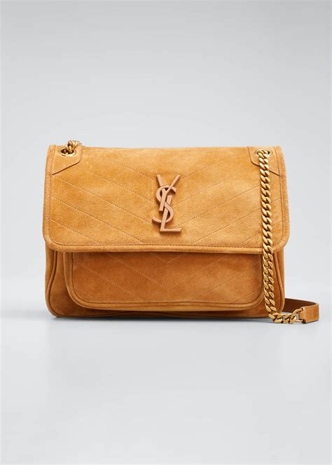 saint laurent niki bags canvas|ysl niki bag suede.